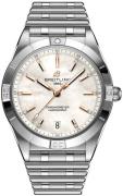 Breitling Dameur A10380101A4A1 Chronomat Automatic 36 Hvid/Stål Ø36