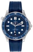 Omega Herreur 210.32.42.20.03.001 Seamaster Diver 300M Blå/Gummi