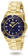 Invicta Herreur 8930 Pro Diver Blå/Gul guldtonet stål Ø40 mm