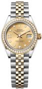 Rolex Dameur 279383RBR-0021 Lady-Datejust 28 Champagne/Stål Ø28 mm
