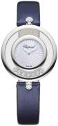 Chopard Dameur 209426-1001 Happy Diamonds Hvid/Satin Ø32 mm