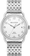 Bulova Herreur 96B326 Hvid/Stål Ø38 mm