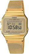 Casio Herreur A700WEMG-9AEF Collection LCD/Gul guldtonet stål
