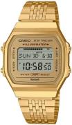 Casio ABL-100WEG-9AEF Vintage LCD/Gul guldtonet stål
