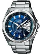 Casio Herreur EF-129D-2AVEF Edifice Blå/Stål Ø44.8 mm