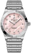 Breitling Dameur A72310101K1A1 Chronomat 28 Rosa/Stål Ø28 mm