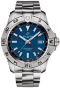 Breitling Herreur A32320101C1A1 Avenger Automatic GMT 44 Blå/Stål