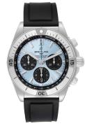 Breitling Herreur PB0134101C1S1 Chronomat B01 42 Blå/Gummi Ø42 mm