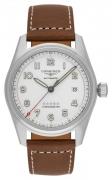 Longines Herreur L3.810.4.73.2 Spirit Sølvfarvet/Læder Ø40 mm