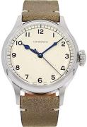 Longines Herreur L2.819.4.93.2 Heritage Beige/Læder Ø38.5 mm