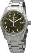 Longines Herreur L3.811.4.03.6 Spirit Grøn/Stål Ø42 mm