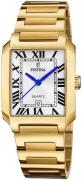 Festina Dameur F20680-1 Classic Sølvfarvet/Gul guldtonet stål