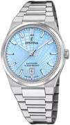 Festina Herreur F20051-3 Swiss Made Blå/Stål Ø40 mm