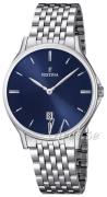 Festina Herreur F16744-3 Dress Blå/Stål Ø39 mm