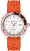 Bulova Herreur 98B448 Snorkel Hvid/Gummi Ø41 mm