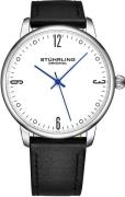 Stührling Original Herreur 3997B.1 Symphony Hvid/Læder Ø40 mm