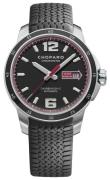 Chopard Herreur 168565-3001 Mille Miglia Sort/Gummi Ø43 mm