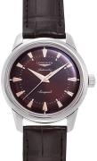 Longines Herreur L1.649.4.62.2 Conquest Heritage Brun/Læder Ø38 mm