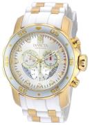 Invicta Herreur 20291 Pro Diver Sølvfarvet/Gul guldtonet stål Ø48