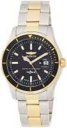 Invicta Herreur 25814 Pro Diver Sort/Gul guldtonet stål Ø44 mm