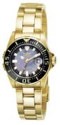 Invicta Dameur 2962 Pro Diver Hvid/Gul guldtonet stål Ø34 mm