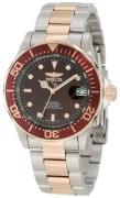 Invicta Herreur 11241 Pro Diver Brun/Rosaguldtonet stål Ø40 mm