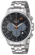 Invicta Herreur 23084 S1 Sort/Stål Ø49 mm