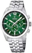 Festina Herreur F20742-5 Timeless Grøn/Stål Ø43.8 mm