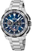 Festina Herreur F20724-2 Chrono Bike Blå/Stål Ø45.5 mm