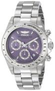 Invicta Dameur 16656 Speedway Lilla/Stål Ø40 mm