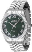 Invicta Herreur 47398 Specialty Grøn/Stål Ø43 mm