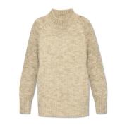 Sweater med stående krave