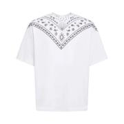 Bandana Oversize T-shirt Hvid Sort