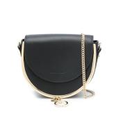 Mara Flap Crossbody Taske - Sort Læder