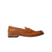 Cognac Penny Loafers