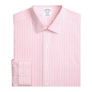 Regent Regular-Fit Non-Iron Dress Shirt, Oxford Stretch, Ainsley Collar-Check