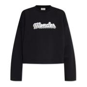 Sweatshirt med logo