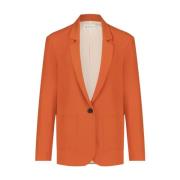 Orange Valeta Blazer | og Stilfuld