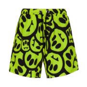 Fluorescerende Gul Swim Boxer Shorts