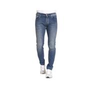 Slim Fit Faded Blue Jeans
