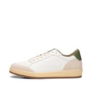 Baptiste Læder Sneaker - WHITE / GREEN