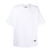 Hvid T-Shirt med Giro Print