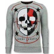 Skull Sweater God of War - Sweaters til Mænd - 11-6301G