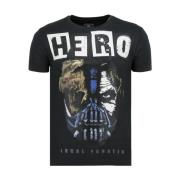 Hero Mask - Sommer T-shirt Mænd - 6323N