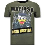 Luksus Herre T-shirt - Cosa Nostra Mafioso - 11-6371G