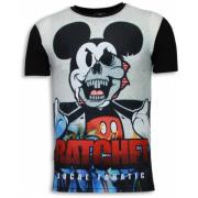 Ratchet Mickey Digital Rhinestone - Herre T-Shirt - 5983