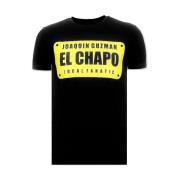 Luksus T-shirt - Joaquin El Chapo Guzman