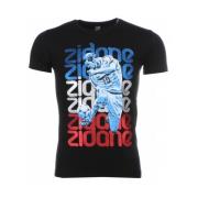 Zidane Print - Herre T-Shirt - 1166Z