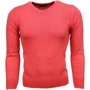 Billige Sweaters - Eksklusiv Blanco V-Hals - M820-R