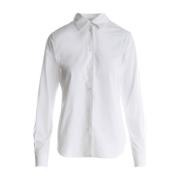 Den Hvide Poplin Skjorte